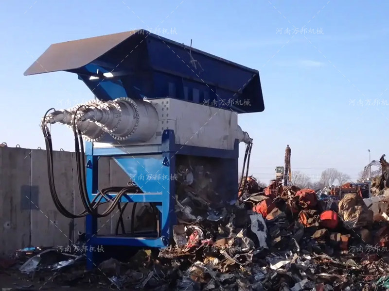 液壓金屬撕碎機